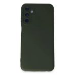Samsung Galaxy M34 5G Kılıf Nano İçi Kadife Silikon - Koyu Yeşil