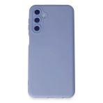 Samsung Galaxy M34 5G Kılıf Nano İçi Kadife Silikon - Lila