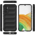 Samsung Galaxy M34 5g Kılıf Optimum Silikon - Siyah - 1 - Renkli