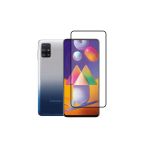 Samsung Galaxy M51 Ekran Koruyucu Kırılmaya Dayanıklı Cam Koruyucu /Muzy-5D- Siyah