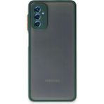 Samsung Galaxy M52 5g Kılıf Montreal Silikon Kapak - Yeşil - 1 - Renkli