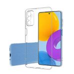 Samsung Galaxy M52 Kılıf Şeffaf Süper Silikon Kapak