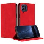Samsung Galaxy M53 5G için Mo-Beauty Kılıf, Cep Telefonu Kılıfı Samsung M53 5G Kılıf, PU Deri Ters Çevirmeli Manyetik Deri Kılıf Ters Çevirmeli Kılıf Samsung M53 5G (Kırmızı)