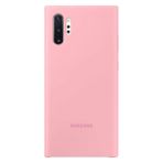 Samsung Galaxy Note 10 Plus Silikon Cep Telefonu Kılıfı, Pembe