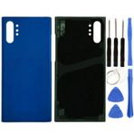 Samsung Galaxy Note 10 Plus Sm-N970f Uyumlu Arka Pil Kapağı Mavi + Tamir Seti