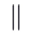 Samsung Galaxy Note 10/Note10 Plus/Note 10 5G Stylus Pen Touch S Pen 4096 Basınç Hassasiyeti Seviyeleri Bluetooth (Siyah) için 2 Paket Not 10 S Kalem Değiştirme