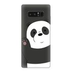 Samsung Galaxy Note 8 Sevimli Panda Desenli Silikon Kılıf
