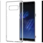 Samsung Galaxy Note 8 Silikon Şeffaf Cep Telefonu Kılıfı