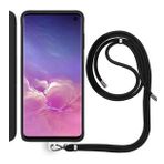 Samsung Galaxy S10 (G973F) Ip Askılı Silikon Kılıf Siyah