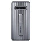 Samsung Galaxy S10 Gümüş Koruyucu Kılıf