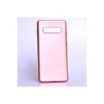 Samsung Galaxy S10 Kılıf Esnek Yapılı Ince Slim Silikon Kapak Ryc/premier - Rose