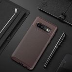 Samsung Galaxy S10 Kılıf Focus Karbon Kamera Korumalı Silikon Kılıf