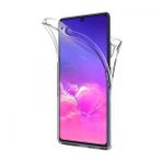 Samsung Galaxy S10 Lite Çift Taraflı Silikon Kılıf Şeffaf