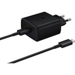 Samsung Galaxy S10 Lite Fast Charging 45w Type-C Siyah Şarj Aleti