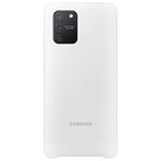 Samsung Galaxy S10 Lite Silikon Cep Telefonu Kılıfı, Beyaz