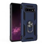 Samsung Galaxy S10 Plus Kilif Sofya Yuzuklu Standli Silikon Kilif