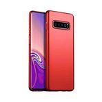 Samsung Galaxy S10 Plus Kırmızı Uyumlu Silikon Kılıf