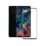 Samsung Galaxy S10 Plus Uyumlu Ön Koruma Polymer Nano Ekran Koruyucu (Siyah)