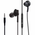 Samsung Galaxy S10, S10E, S10+, S8, S8+, S9, S9+, Note 9 için 2022 Kulaklık Stereo Kulaklık - AKG tarafından tasarlanmıştır - Mikrofon ve Ses Düğmeleri ile 3,5 mm Jak (Siyah)