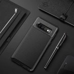 Samsung Galaxy S10E Kılıf Focus Karbon Kamera Korumalı Silikon Kılıf