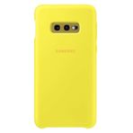 Samsung Galaxy S10e Silikon Cep Telefonu Kılıfı, Sarı