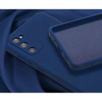 Samsung Galaxy S20 Fe Kılıf Kadife Lansman Soft Yumuşak Liquid Silikon Kamera Korumalı Mara - Lacivert