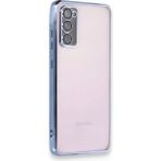Samsung Galaxy S20 Fe Kılıf Lensli Silikon - Açık Mavi - 1 - Renkli