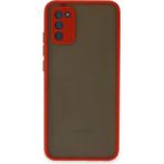 Samsung Galaxy S20 Fe Kılıf Montreal Silikon Kapak - Kırmızı - 1 - Renkli