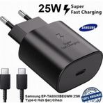 Samsung Galaxy S20 S20 S20 Ultra Type-C 25W Orjinal Hızlı Şarj Aleti Cihazı Adaptörü 25 Watt EP-TA800XBEGWW