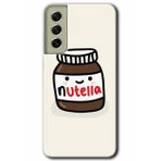 Samsung Galaxy S21 FE Hd Desen Baskılı Nutella Aşkım Arka Kapak Kılıf