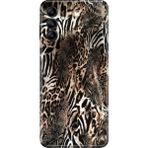 Samsung Galaxy S21 Fe Kılıf Desenli Baskılı Tpu Rubber Kapak Leopar Sanat - 001-Renkli
