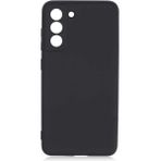 Samsung Galaxy S21 Fe Kılıf Kadife Lansman Soft Yumuşak Liquid Silikon Kamera Korumalı Mara - Siyah