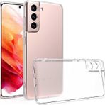 Samsung Galaxy S21 Fe Kılıf Kamera Korumalı Silikon Şeffaf Arka Kapak