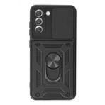 Samsung Galaxy S21 Fe Kilif Pars Lens Yuzuklu Kamera Surgulu Silikon Kilif