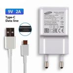 Samsung Galaxy S21 Fe Orijinal Ep-Ta20ebe 15W 2A Hızlı Şarj Cihazı Ve Type-C Kablo Sta20ebe00093