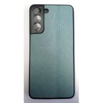 Samsung Galaxy S21 FE Telefon Kılıfı, Deri Görünümlü Süet, Siyah, Mavi, Yeşil Renk Seçenekli, Yumuşak Koruyucu (Turkuaz)