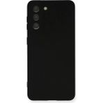 Samsung Galaxy S21 Kılıf Nano Içi Kadife Silikon - Siyah - Renkli