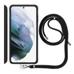 Samsung Galaxy S21 Plus+ (G996B) Ip Askılı Silikon Kılıf Siyah