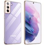 Samsung Galaxy S21 Plus Kılıf Lüx Şeffaf Silikon Kılıf