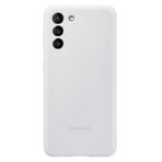 Samsung Galaxy S21+ Silikon Kılıf - Açık Gri