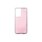 Samsung Galaxy S21 Ultra Kılıf Esnek Yapılı Ince Slim Silikon Kapak Ryc/premier - Rose