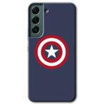 Samsung Galaxy S22 Kılıf HD- Captain! Desen Baskılı Arka Kapak