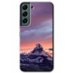 Samsung Galaxy S22 Kılıf HD - Zirve Desen Baskılı Arka Kapak