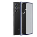 Samsung Galaxy S22 Ultra ile uyumlu Kılıf Mat Volks Case Lacivert