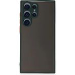 Samsung Galaxy S22 Ultra Kılıf Montreal Silikon Kapak - Yeşil - 1 - Renkli