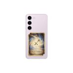 Samsung Galaxy S23 Plus ile Uyumlu Burç Kartları Yay Tasarımlı Şeffaf Silikon Kılıf