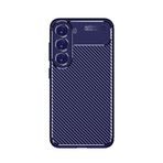 Samsung Galaxy S23 Plus ile uyumlu Kılıf Karbon Silikon Case Kapak Lacivert