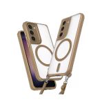 Samsung Galaxy S23 Plus Kılıf Enka Magsafe Silikon Kılıf - Desert