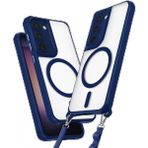 Samsung Galaxy S23 Plus Kılıf Enka Magsafe Silikon Kılıf - Lacivert - 1 - Renkli