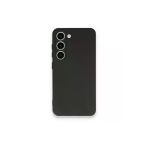 Samsung Galaxy S23 Plus Kılıf First Silikon - Siyah-(5796)